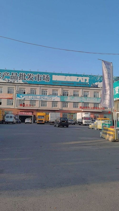 龙园农产品批发市场精品水果大厅